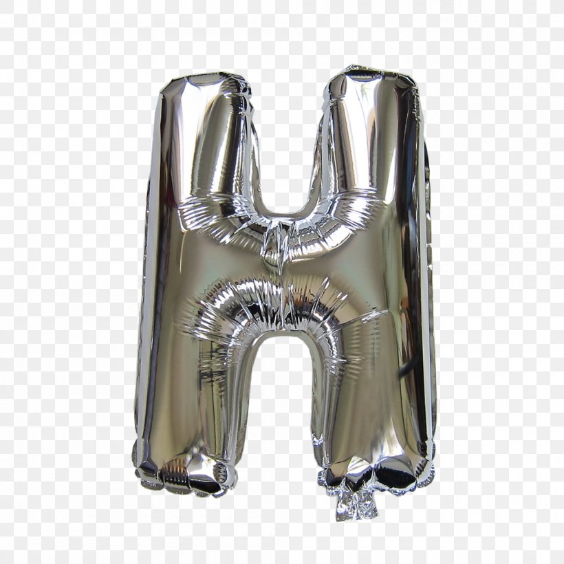 Metal Silver Mylar Balloon Gold, PNG, 1000x1000px, Metal, Alphabet, Balloon, Birthday, Bopet Download Free