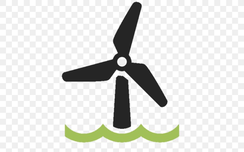 Offshore Wind Power Wind Turbine, PNG, 512x512px, Wind Power, Electrical Energy, Energy, Logo, Offshore Wind Power Download Free