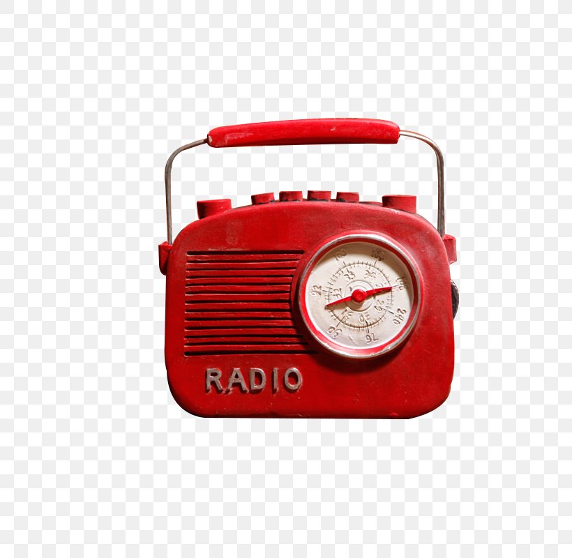 Radio Red, PNG, 800x800px, Radio, Alarm Clock, Brand, Clock, Designer Download Free