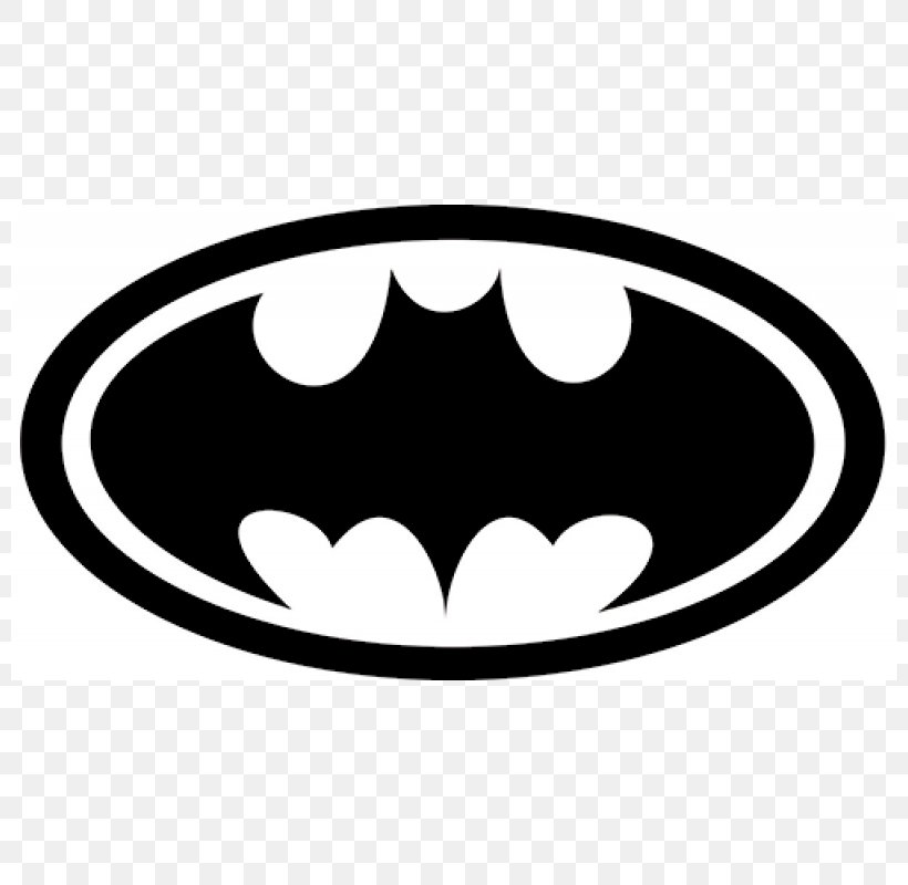 Batman Decal Sticker Joker Logo, PNG, 800x800px, Batman, Black, Black And White, Dark Knight, Decal Download Free