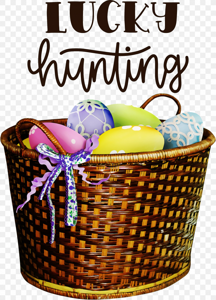 Lucky Hunting Happy Easter Easter Day, PNG, 2161x3000px, Happy Easter, Basket, Bunny Easter Egg Basket, Chocolate, Easter Day Download Free