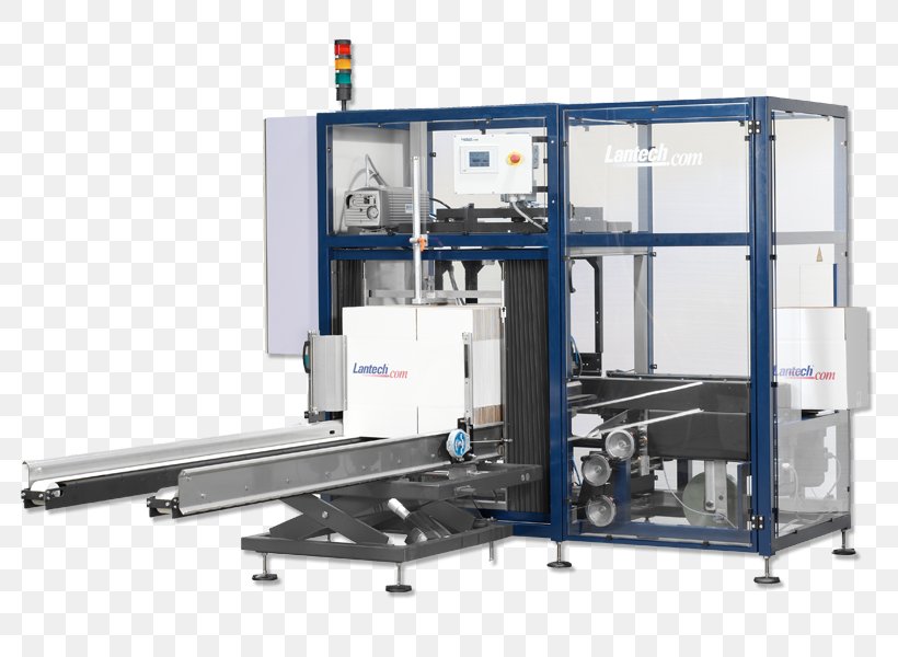 Machine Stretch Wrap Shrink Wrap Palletizer Packaging And Labeling, PNG, 800x600px, Machine, Agricultural Machinery, Banderolieren, Box, Carton Download Free