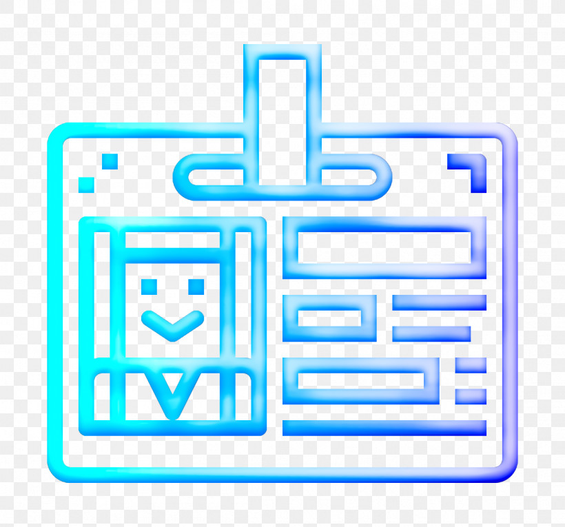 Professions And Jobs Icon Id Card Icon Newspaper Icon, PNG, 1152x1076px, Professions And Jobs Icon, Electric Blue, Id Card Icon, Line, Newspaper Icon Download Free