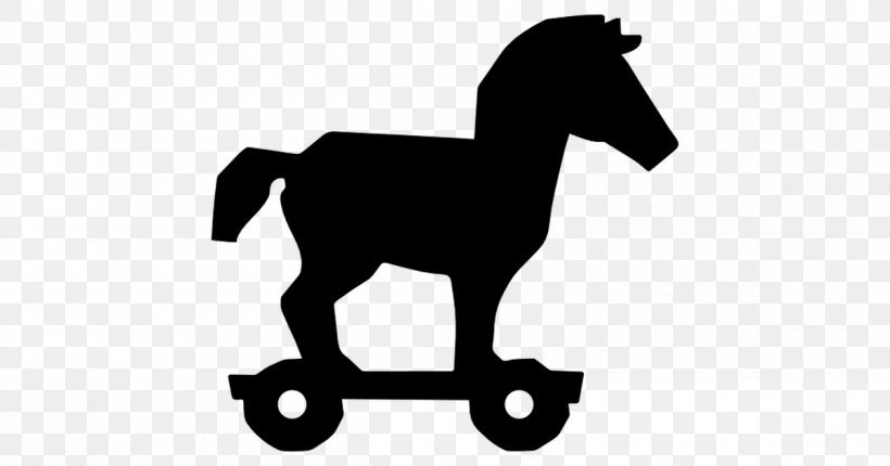 Trojan Horse Clip Art, PNG, 1200x630px, Trojan Horse, Black, Black And White, Botnet, Bridle Download Free