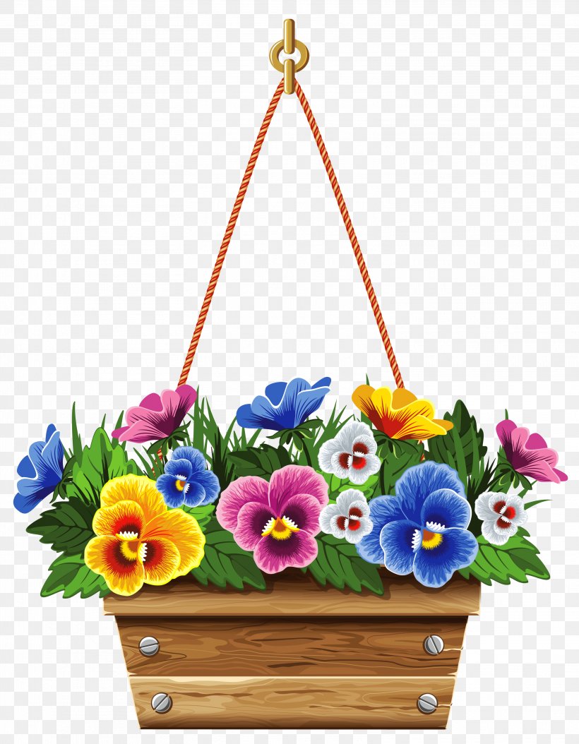 Flowerpot Hanging Basket Clip Art, PNG, 3132x4026px, Flowerpot, Artificial Flower, Basket, Can Stock Photo, Cut Flowers Download Free