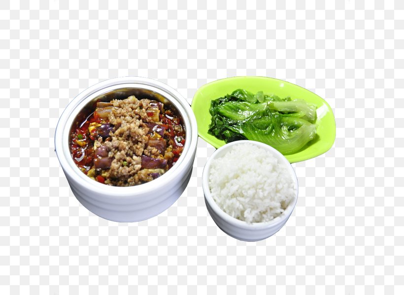Bento Vegetarian Cuisine Cooked Rice Meat Eggplant, PNG, 600x600px, Bento, Asian Food, Comfort Food, Cooked Rice, Cuisine Download Free
