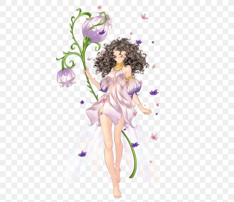 Fairy Easter Elemental, PNG, 500x708px, Watercolor, Cartoon, Flower, Frame, Heart Download Free