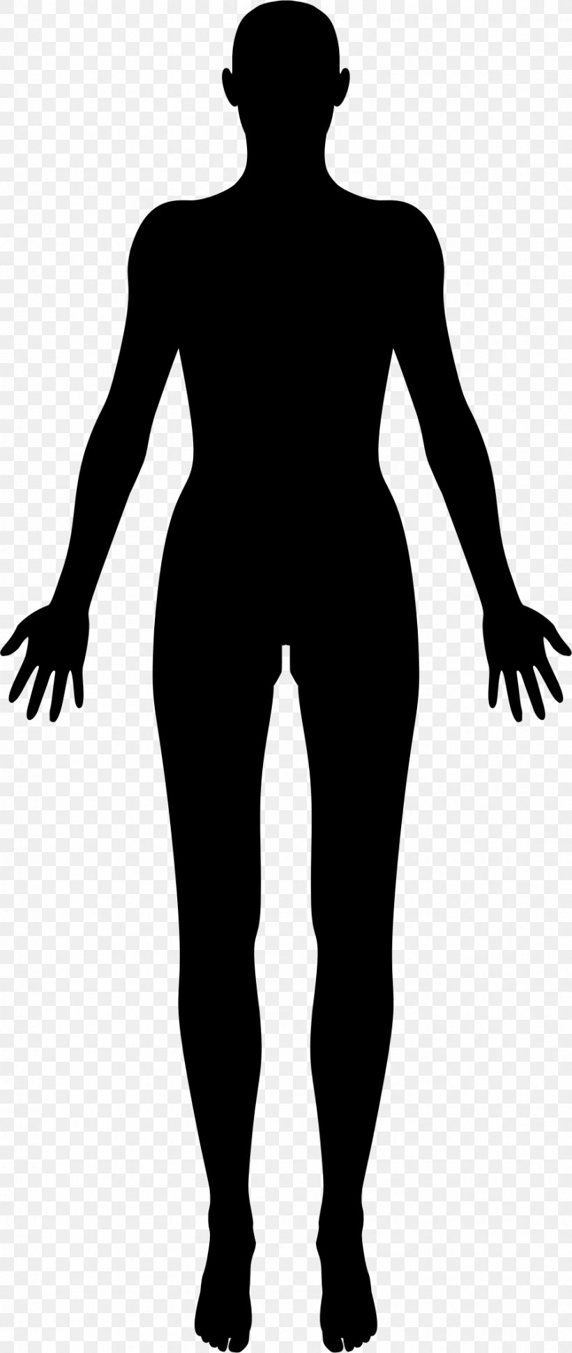 Female Body Silhouette Art - Silhouette Body Female Woman Clipart ...