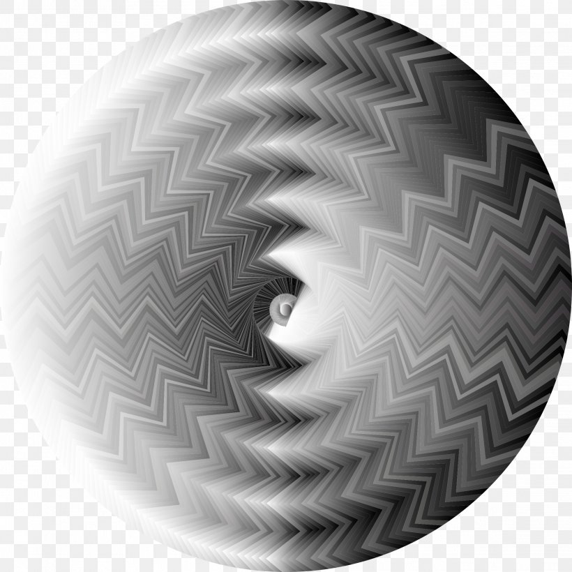 Optical Illusion Fraser Spiral Illusion Clip Art, PNG, 2286x2286px, Optical Illusion, Barberpole Illusion, Black And White, Fraser Spiral Illusion, Monochrome Download Free