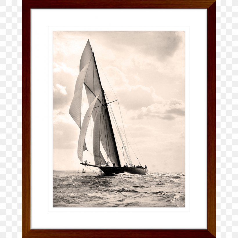 Sailing Scow Yawl Schooner, PNG, 1000x1000px, Sail, Baltimore Clipper, Black And White, Boat, Brigantine Download Free