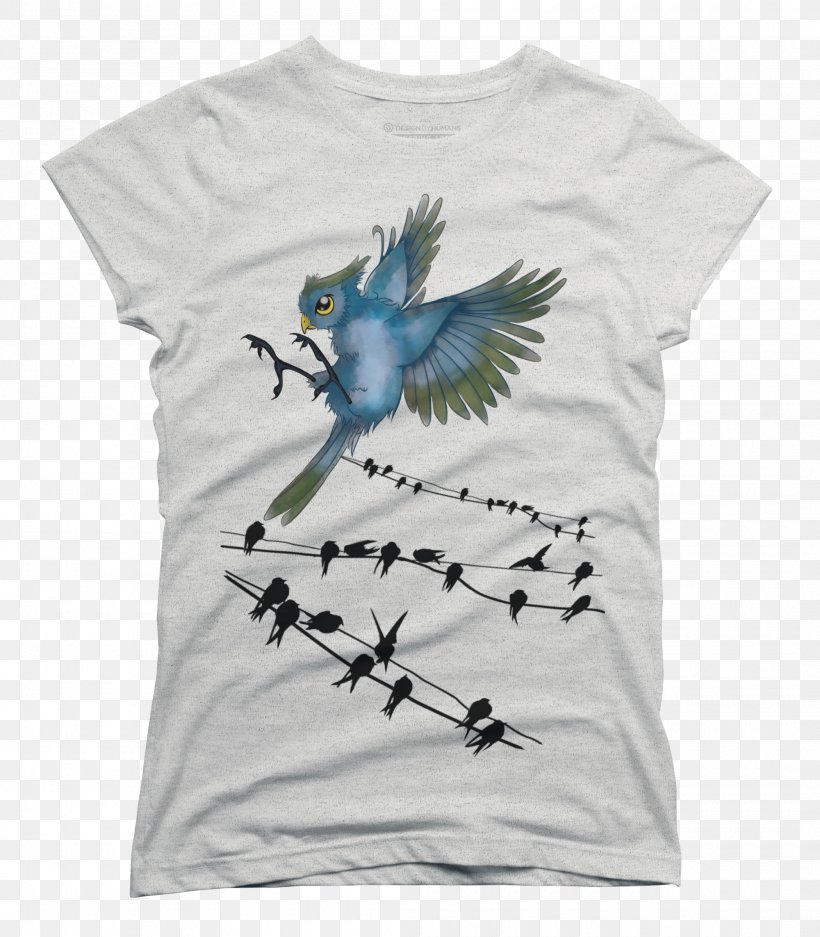 T-shirt Bluza Sleeve Feather, PNG, 2100x2400px, Tshirt, Beak, Bird, Blue, Bluza Download Free