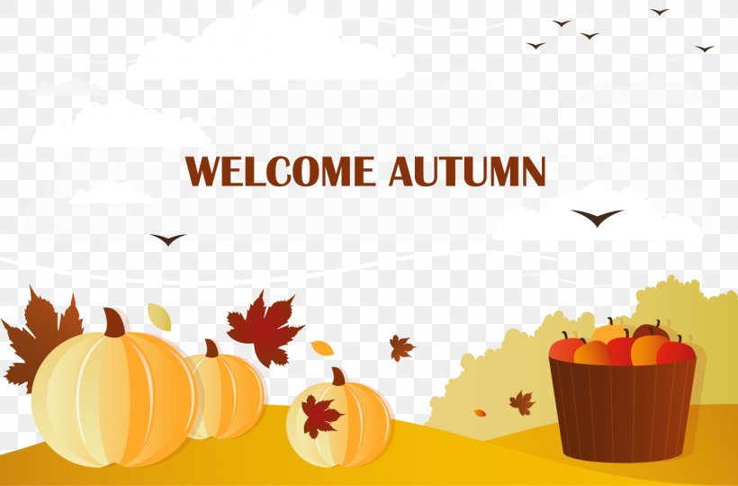 Autumn Vector Graphics Image Illustration, PNG, 1400x923px, Autumn, Art, Drawing, Flower, Food Download Free