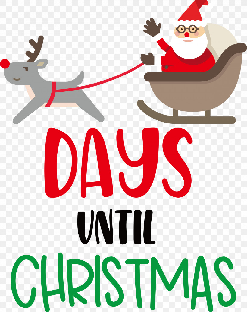 Days Until Christmas Christmas Santa Claus, PNG, 2378x3000px, Days Until Christmas, Christmas, Christmas Day, Christmas Decoration, Deer Download Free