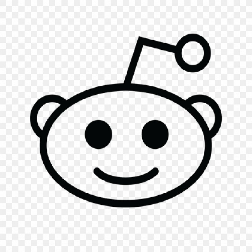 Reddit Social Media Clip Art, PNG, 1228x1228px, Reddit, Black And White, Facial Expression, Happiness, Icon Design Download Free