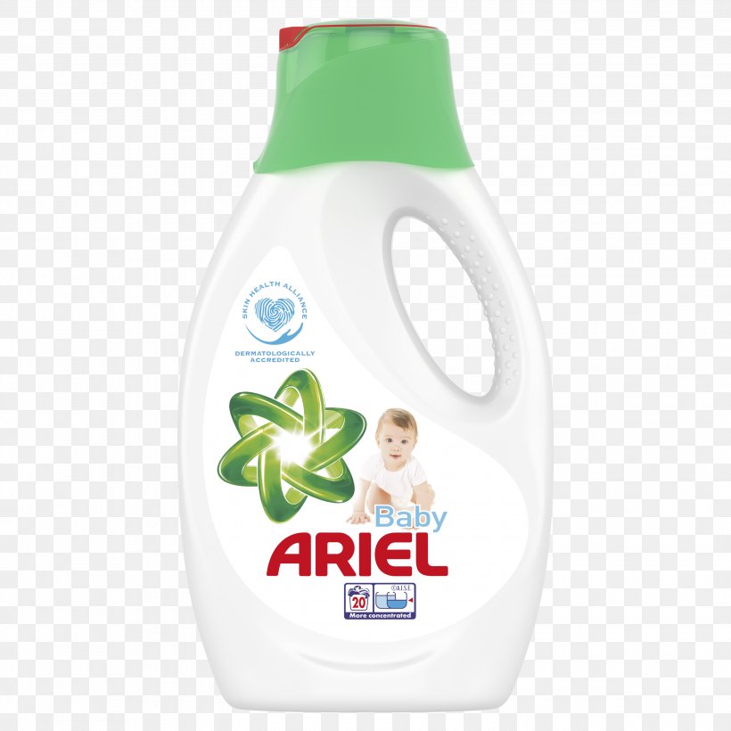 Ariel Baby 1300ml Laundry Detergent, PNG, 3000x3000px, Laundry Detergent, Ariel, Detergent, Diaper, Infant Download Free