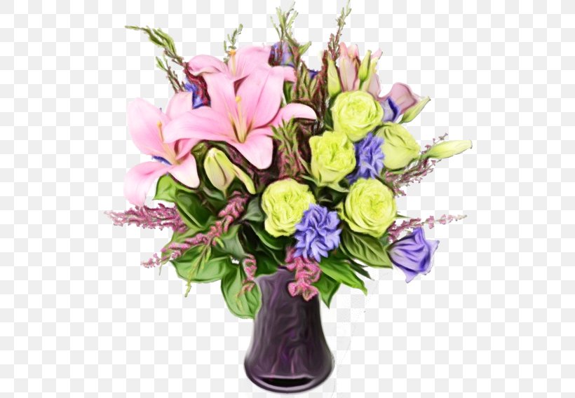 Artificial Flower, PNG, 568x568px, Watercolor, Artificial Flower, Bouquet, Cut Flowers, Floristry Download Free