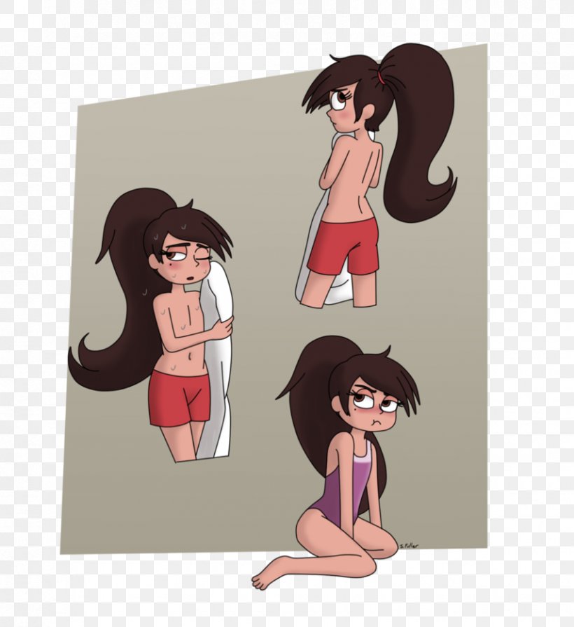 Marco Diaz Cross-dressing Trans Woman Tranny Character, PNG, 855x934px, Watercolor, Cartoon, Flower, Frame, Heart Download Free