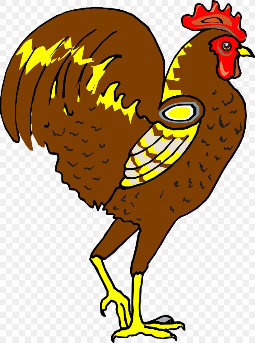Rooster Chicken Clip Art, PNG, 953x1280px, Rooster, Artwork, Beak, Bird, Chicken Download Free