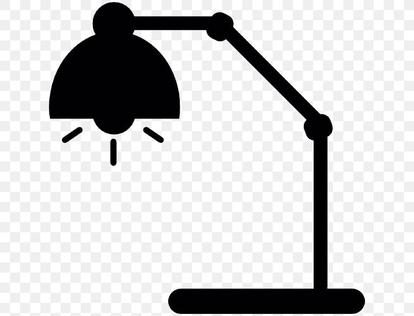 Lampe De Bureau Icon Design, PNG, 626x626px, Lampe De Bureau, Area, Black, Black And White, Desk Download Free