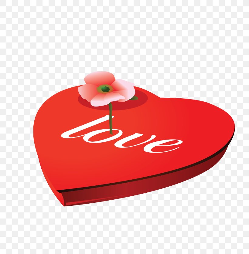 Red Love, PNG, 810x837px, Red, Box, Designer, Gratis, Heart Download Free