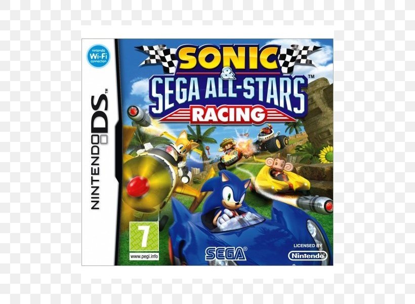 Sonic & Sega All-Stars Racing Sonic & All-Stars Racing Transformed Wii SegaSonic The Hedgehog Sonic The Hedgehog 2, PNG, 800x600px, Sonic Sega Allstars Racing, Arcade Game, Nintendo Ds, Pc Game, Portable Electronic Game Download Free