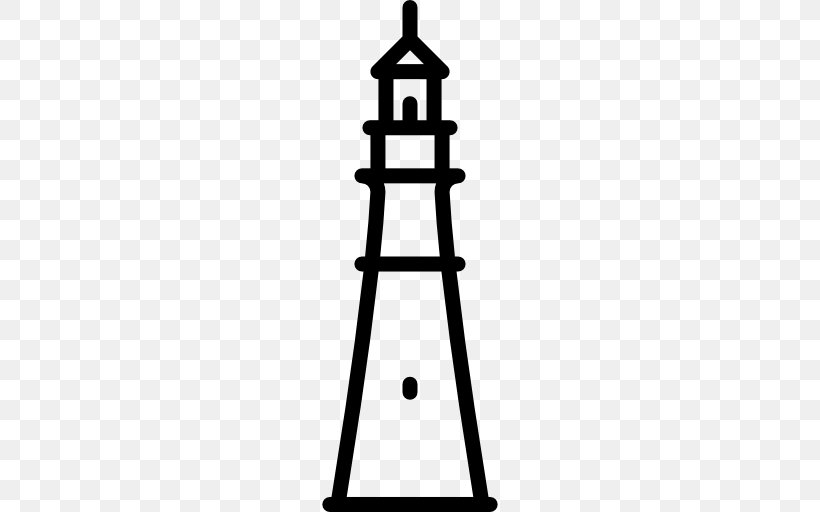 Lighthouse Font, PNG, 512x512px, Lighthouse, Black And White, Light, Monument, Navigation Download Free
