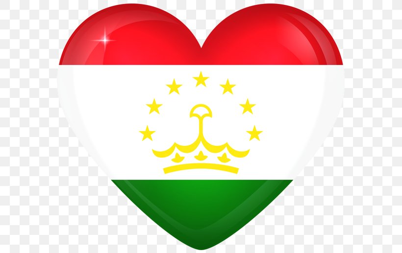 Flag Of Tajikistan National Flag, PNG, 600x517px, Watercolor, Cartoon, Flower, Frame, Heart Download Free