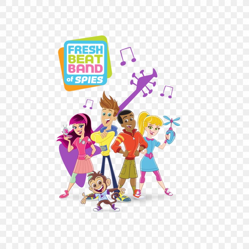 Nick Jr. Television Show Episode Nickelodeon Fresh Beat Band Of Spies, PNG, 900x900px, Nick Jr, Animated Series, Episode, Fictional Character, Fresh Beat Band Download Free