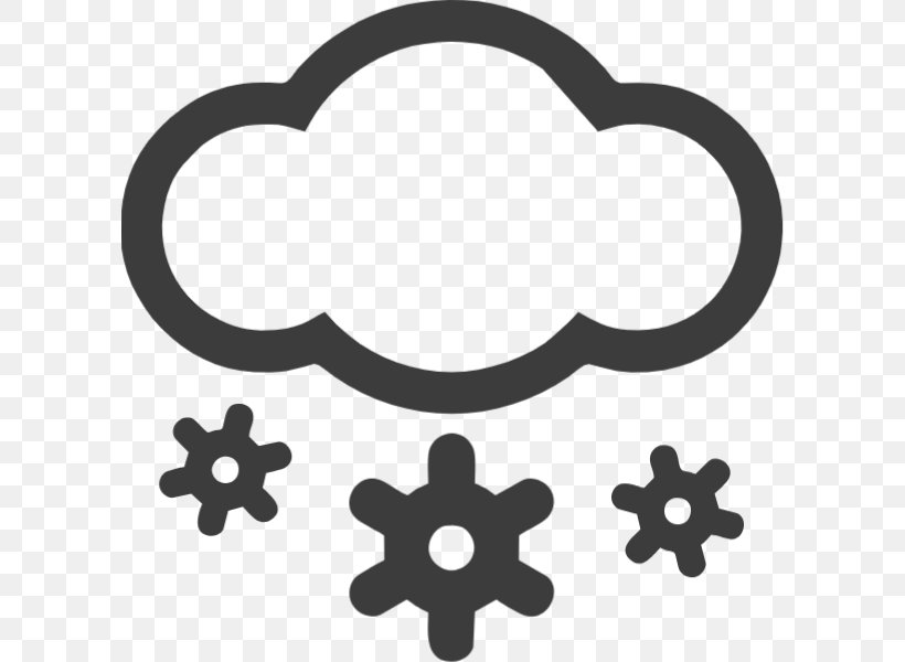 Clip Art Weather Image, PNG, 600x600px, Weather, Black And White, News, Petal, Snow Download Free