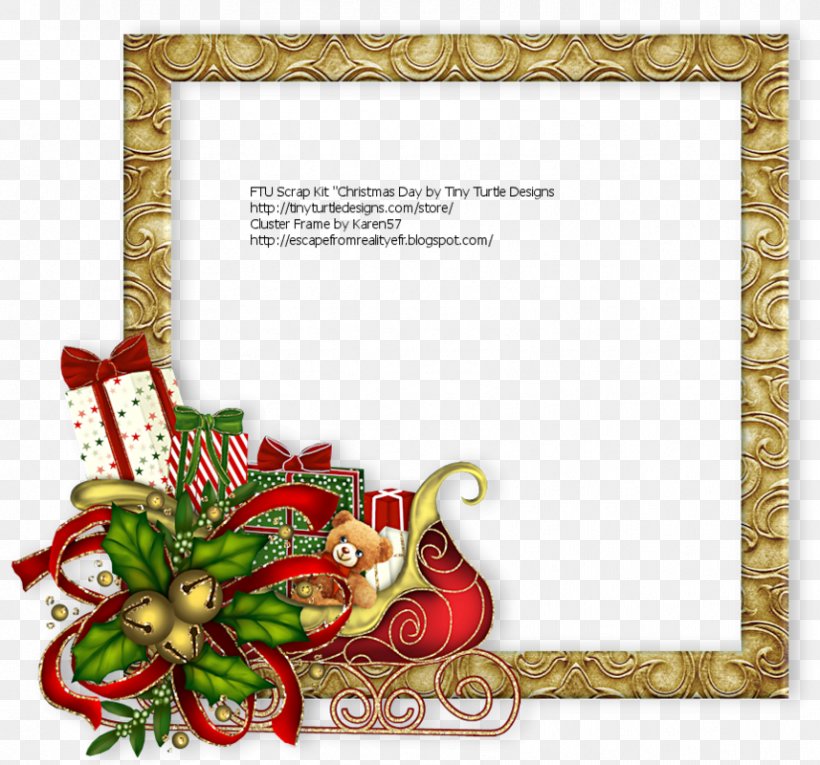 Picture Frames Floral Design Art, PNG, 857x800px, Picture Frames, Art, Border, Christmas, Decor Download Free