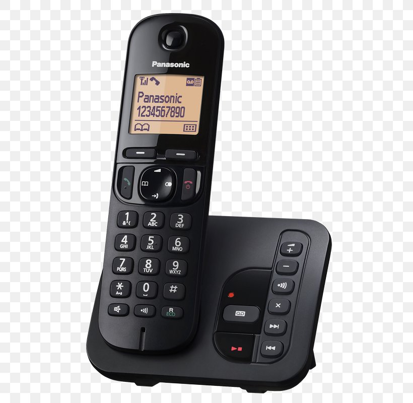 Digital Enhanced Cordless Telecommunications Cordless Telephone Panasonic Answering Machines, PNG, 800x800px, Cordless Telephone, Answering Machine, Answering Machines, Caller Id, Cellular Network Download Free