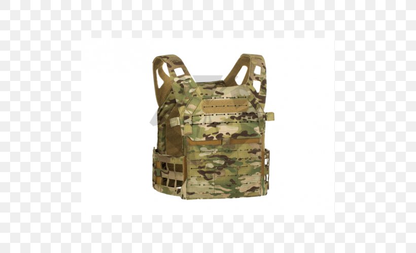 Soldier Plate Carrier System MultiCam Camouflage MOLLE Airsoft, PNG, 500x500px, Soldier Plate Carrier System, Address, Airsoft, Bag, Camouflage Download Free