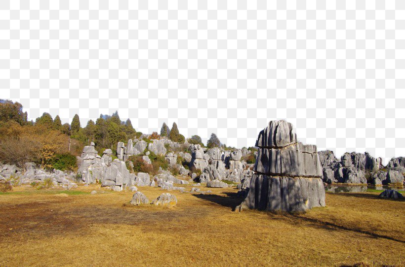 Stone Forest Kunming, PNG, 820x542px, Stone Forest, Fukei, Grass, Kunming, Landscape Download Free