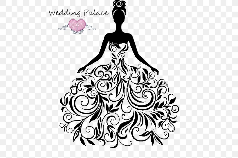 Wedding Dress Stock Photography Gown, PNG, 500x544px, Wedding Dress, Art, Artwork, Black And White, Bride Download Free