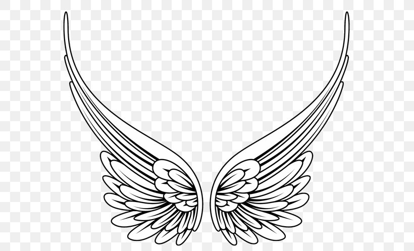 Angel Wing Clip Art, PNG, 600x497px, Angel, Angel Wing, Art, Beak, Bird Download Free
