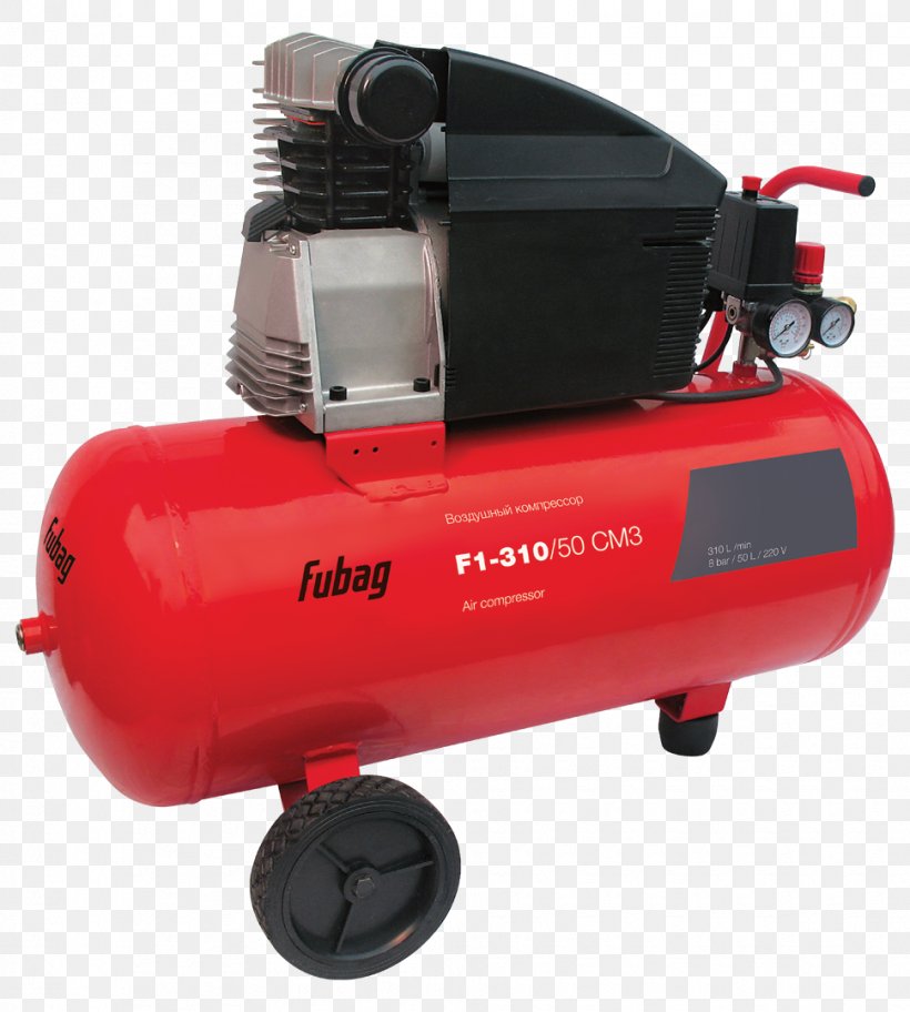 Reciprocating Compressor Fubag Винтовой воздушный компрессор Compressed Air, PNG, 970x1080px, Compressor, Air, Artikel, Compressed Air, Cylinder Download Free