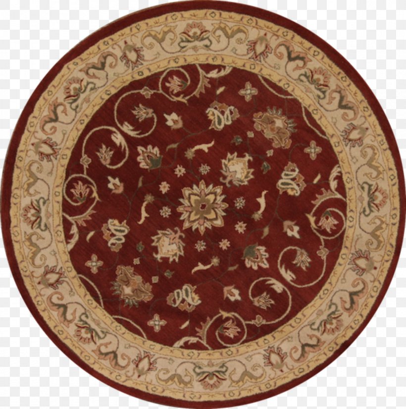 Agra Brown Ushak Carpet Red 8x8, Inc., PNG, 1192x1200px, Agra, Brown, Carpet, Oval, Red Download Free
