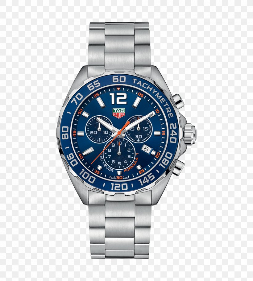 Formula One Chronograph TAG Heuer Watch Tachymeter, PNG, 1000x1111px, Formula One, Brand, Breitling Sa, Chronograph, Cobalt Blue Download Free