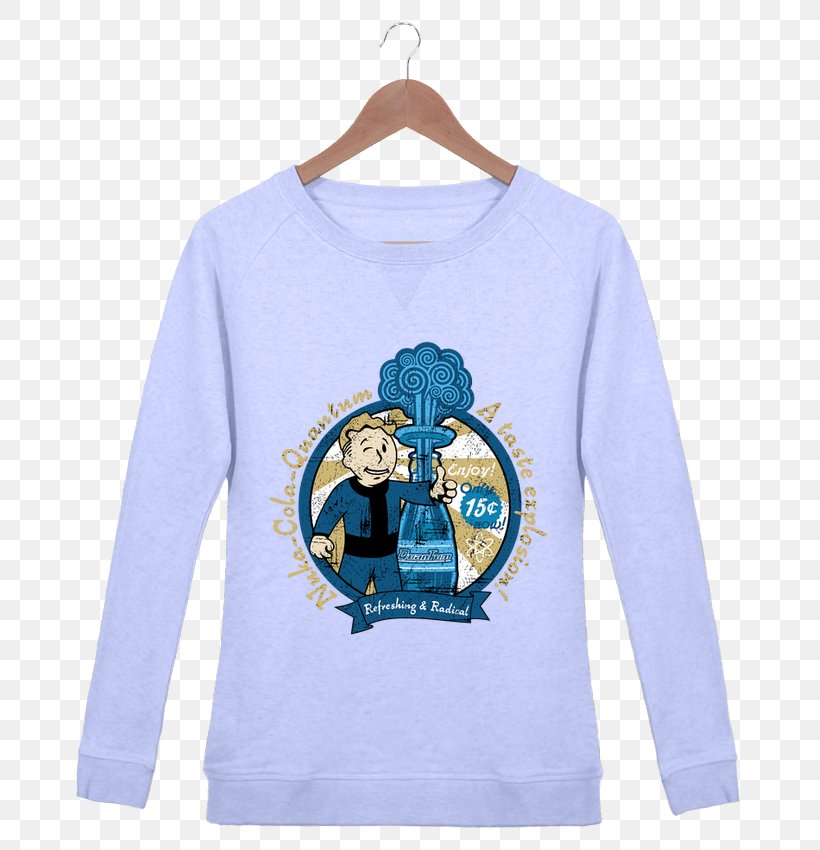 T-shirt Hoodie Sweater Sleeve Bluza, PNG, 690x850px, Tshirt, Blue, Bluza, Brand, Clothing Download Free