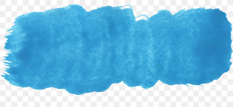 Blue Watercolor Painting Turquoise, PNG, 1264x583px, 44 Blue Productions, Blue, Aqua, Azure, Brush Download Free