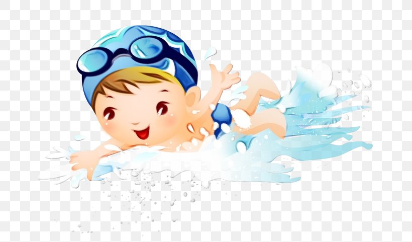 Child Cartoon, PNG, 680x481px, Swimming, Boy, Cartoon, Child, Silhouette Download Free