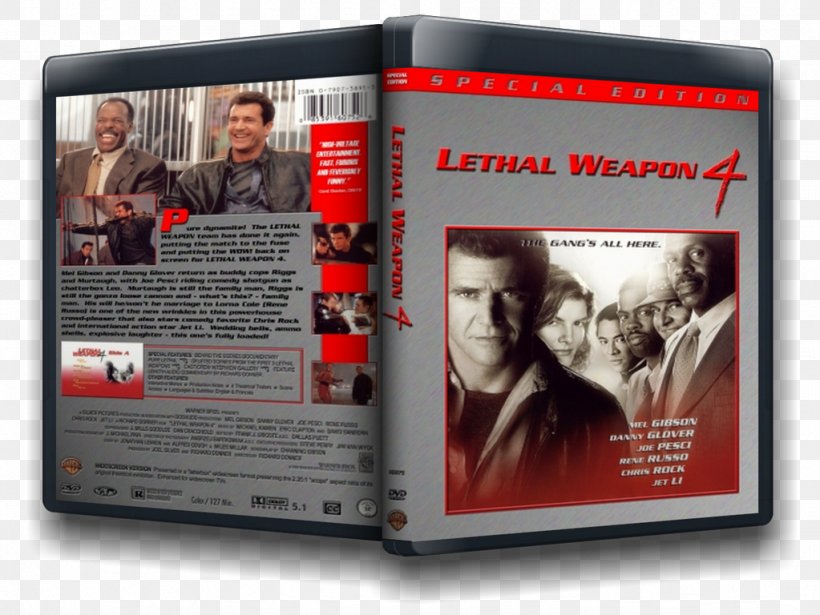 Detective Ng Lethal Weapon DVD Cover Art Blu-ray Disc, PNG, 1023x768px, Lethal Weapon, Art, Bluray Disc, Brand, Cover Art Download Free