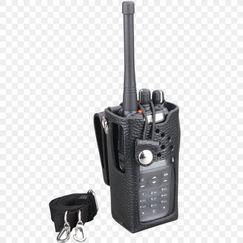 Two-way Radio Hytera Leather Digital Mobile Radio Walkie-talkie, PNG, 1200x1200px, Twoway Radio, Belt, Communication Accessory, Communication Device, Digital Mobile Radio Download Free