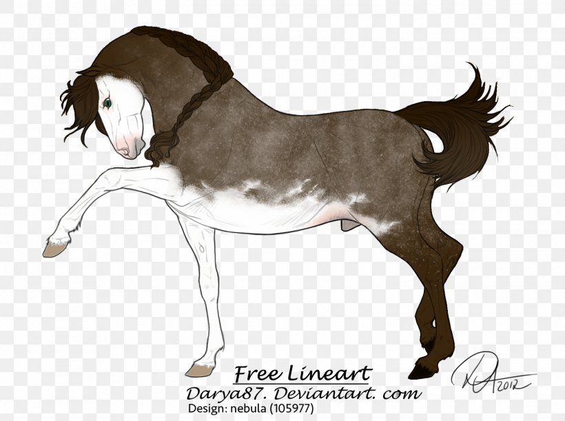 Mane Mustang Pack Animal Donkey Dog, PNG, 1500x1119px, Mane, Canidae, Carnivoran, Cartoon, Cattle Download Free