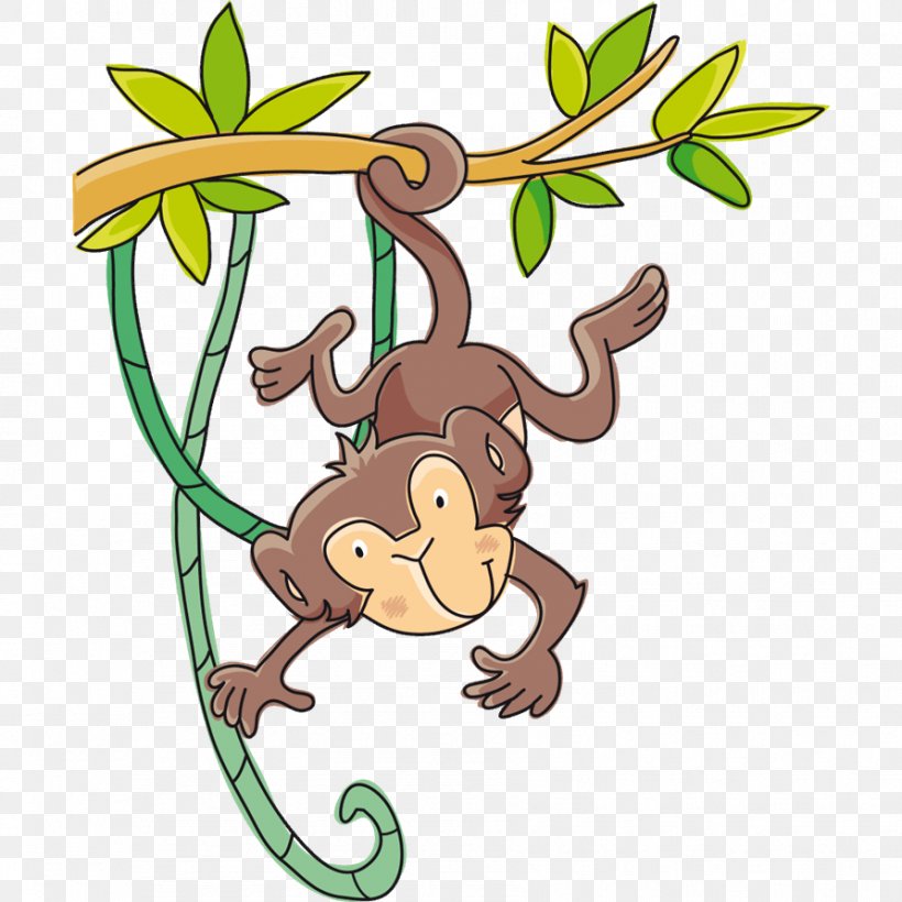 Monkey Sticker The Jungle Book Drawing Child, PNG, 892x892px, Monkey, Animal, Animal Figure, Artwork, Child Download Free