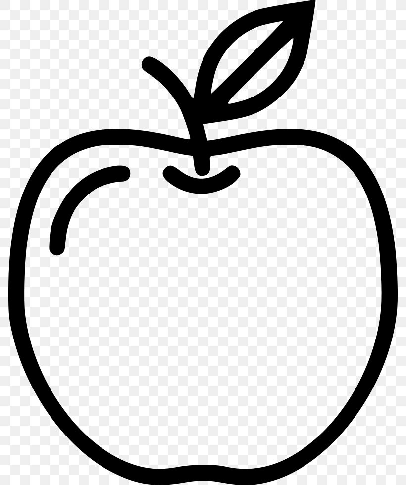 Apple, PNG, 788x980px, Apple, Apple Color Emoji, Artwork, Black And White, Food Download Free