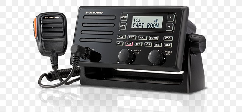 Furuno Communication Global Maritime Distress And Safety System Marine VHF Radio, PNG, 668x381px, Furuno, Aerials, Communication, Communication Device, Corded Phone Download Free