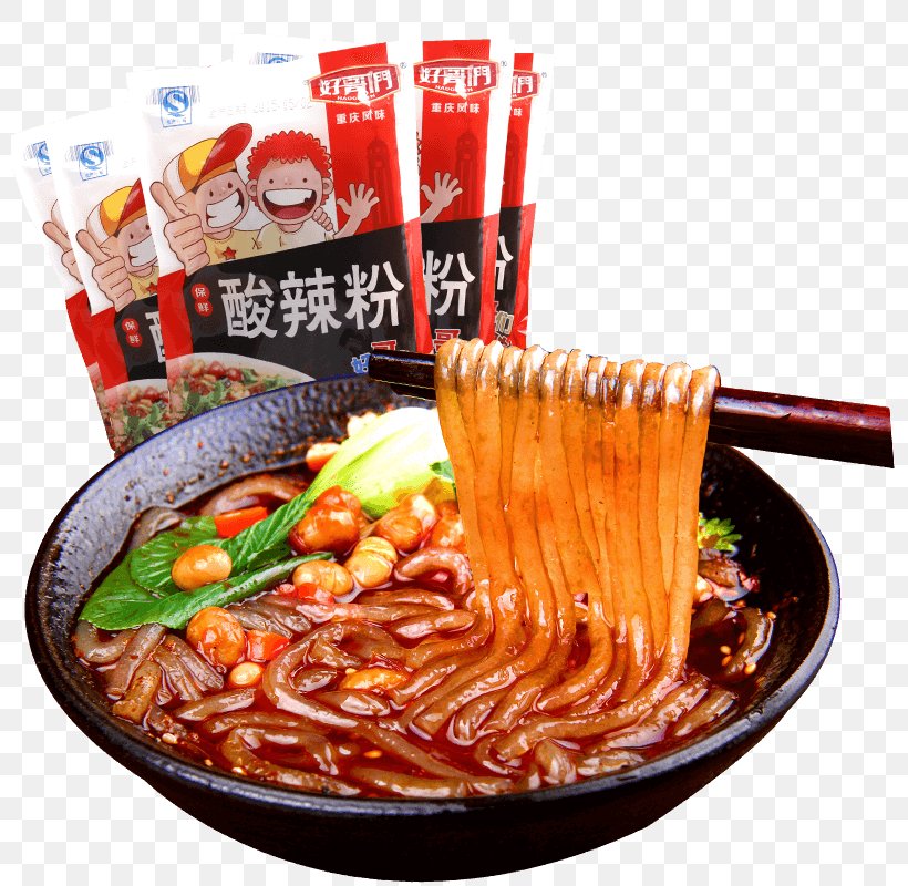 Hot And Sour Noodle Instant Noodle Sichuan Cuisine Hot And Sour Soup, PNG, 800x800px, Hot And Sour Noodle, Asian Food, Capsicum Annuum, Cellophane Noodles, Chinese Food Download Free