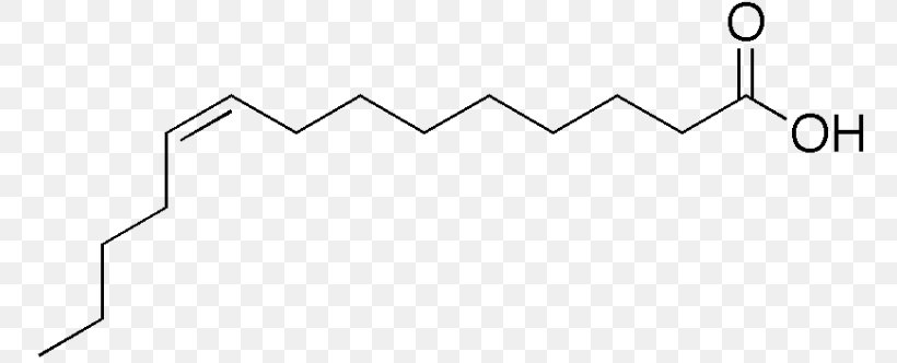 Myristoleic Acid Fatty Acid Desaturase Myristic Acid, PNG, 760x332px, Acid, Area, Biosynthesis, Black, Black And White Download Free