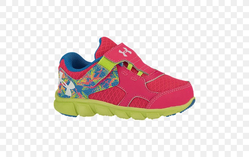 Sports Shoes Skate Shoe Footwear Under Armour Toddler Girls Thrill AC Shoes, PNG, 520x520px, Sports Shoes, Athletic Shoe, Cross Training Shoe, Footwear, Infant Download Free